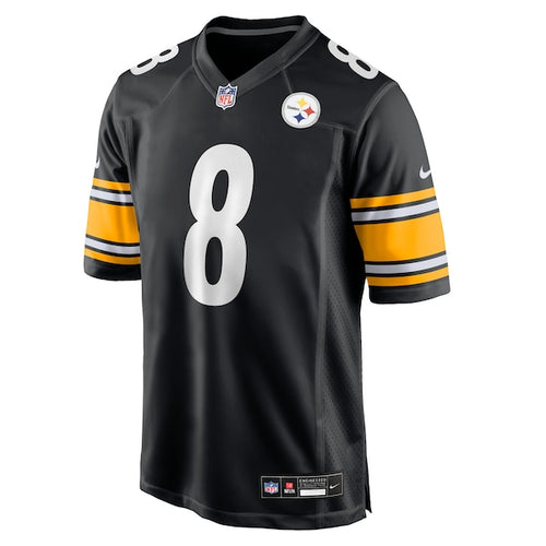 Aaron Rodgers Pittsburgh Steelers Nike Game Jersey - Black/White