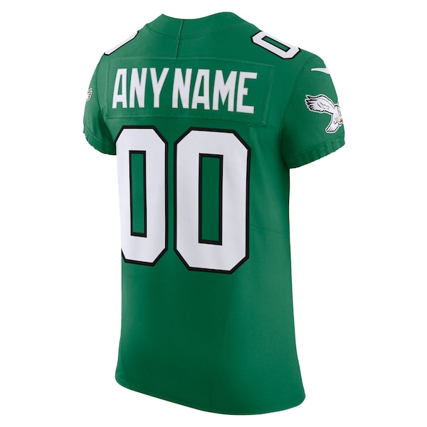 Philadelphia Eagles Nike 2nd Alternate Vapor F.U.S.E. Elite Custom Jersey - Kelly Green