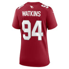 Carlos Watkins Arizona Cardinals Nike Women's Game Player Jersey - Cardinal