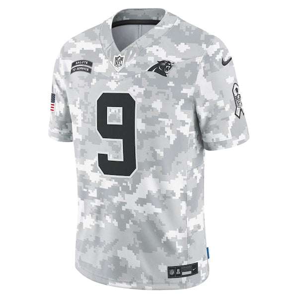 Bryce Young Carolina Panthers Nike 2024 Salute to Service Limited Jersey - Arctic Camo