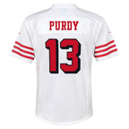 Brock Purdy San Francisco 49ers Nike Youth Alternate Player Game Jersey - White
