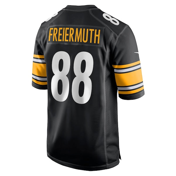 Pat Freiermuth Pittsburgh Steelers Nike Game Jersey - Black/White