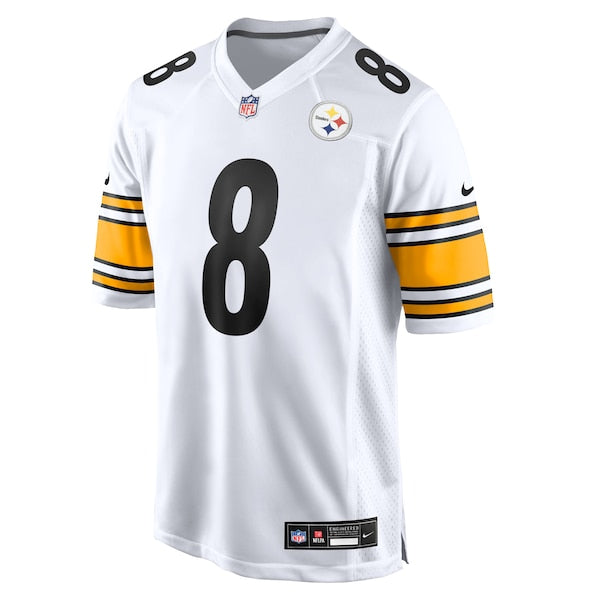 Aaron Rodgers Pittsburgh Steelers Nike Game Jersey - White/Black