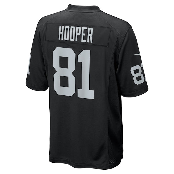 Austin Hooper Las Vegas Raiders Nike Team Game Jersey -  Black