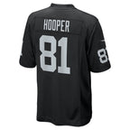Austin Hooper Las Vegas Raiders Nike Team Game Jersey -  Black