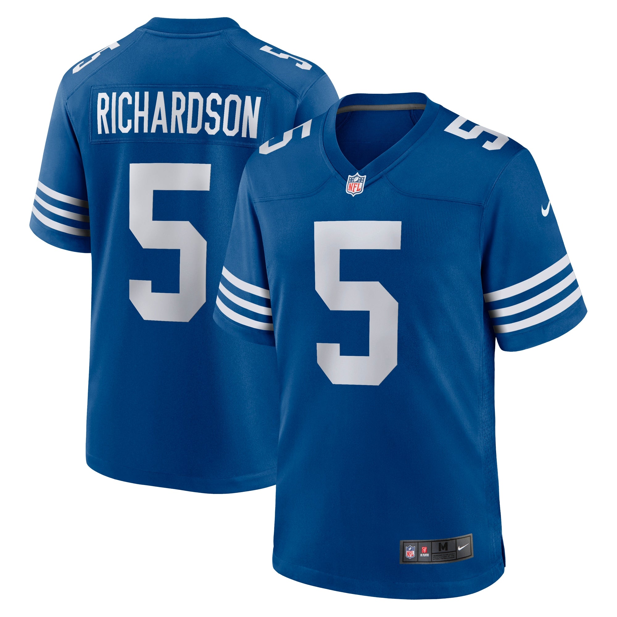 Anthony Richardson Indianapolis Colts Nike 2023 NFL Draft First Round Pick Game Jersey - Royal/Blue/White