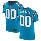 Carolina Panthers Nike Classic Elite Custom Jersey - Blue