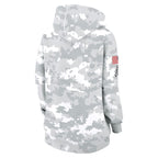 Atlanta Falcons Nike Women's 2024 Salute To Service Club Fleece Pullover Hoodie - Arctic Camo