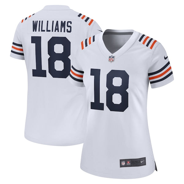 Caleb Williams Chicago Bears Nike Women's 2024 NFL Draft 2nd Alternate Game Player Jersey - White