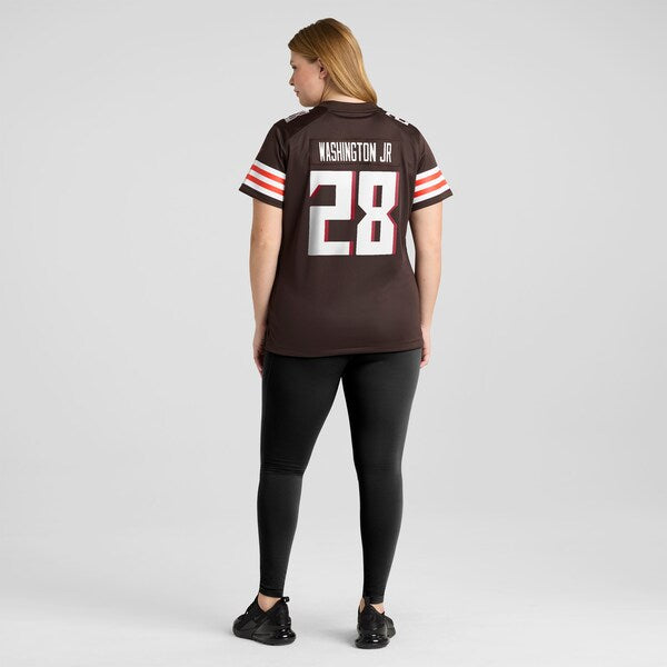 Carlos Washington Jr. Atlanta Falcons Nike Women's Team Game Jersey -  Black