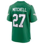 Quinyon Mitchell Philadelphia Eagles Nike Alternate Game Jersey -  Kelly Green/Green