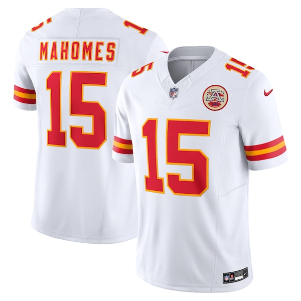 Patrick Mahomes Kansas City Chiefs Nike Vapor F.U.S.E. Limited Jersey - White/Red