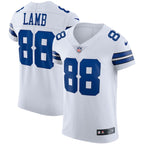 CeeDee Lamb Dallas Cowboys Nike Vapor Elite Jersey - White/Navy
