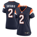Patrick Surtain II Denver Broncos Nike Women's Alternate Game Jersey - Navy