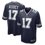 Brandon Aubrey Dallas Cowboys Nike Team Game Jersey - Navy/White