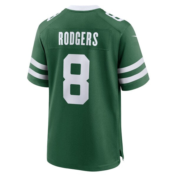 Aaron Rodgers New York Jets Nike Game Jersey - Legacy Green