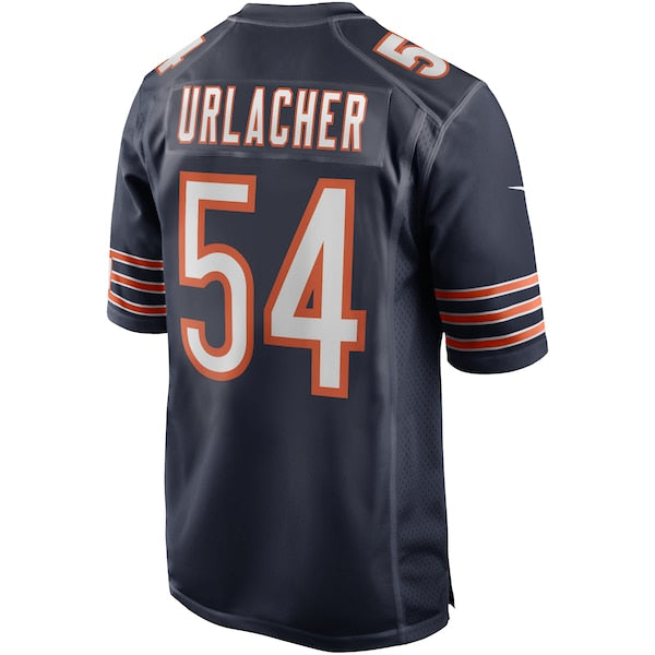Brian Urlacher Chicago Bears Nike Game Retired Player Jersey - Navy/Orange/White