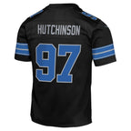 Aidan Hutchinson Detroit Lions Nike Youth Alternate Player Game Jersey - Black