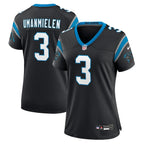 Princely Umanmielen Carolina Panthers Nike Women's Team Game Jersey -  Black