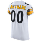 Pittsburgh Steelers Nike Vapor Untouchable Custom Elite Jersey - White