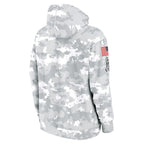 Carolina Panthers Nike 2024 Salute to Service Club Fleece Pullover Hoodie - Arctic Camo