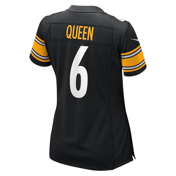 Patrick Queen Pittsburgh Steelers Nike Women's Game Player Jersey - Black