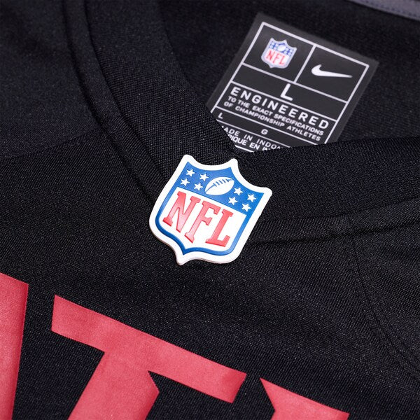 Carlos Washington Jr. Atlanta Falcons Nike Team Game Jersey -  Black