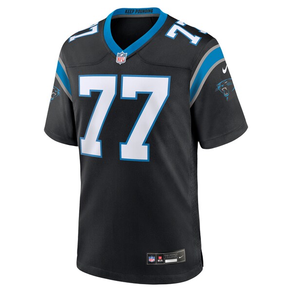 Yosh Nijman Carolina Panthers Nike  Game Jersey -  Black