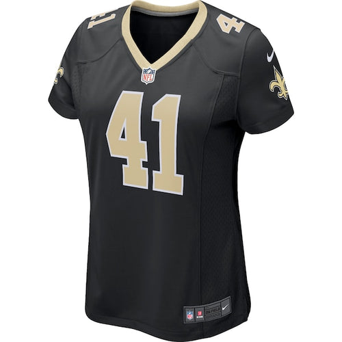 Alvin Kamara New Orleans Saints Nike Women's Game Jersey - Black