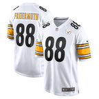 Pat Freiermuth Pittsburgh Steelers Nike Game Player Jersey - White/Black