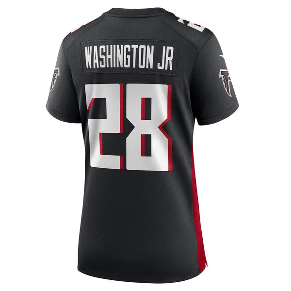 Carlos Washington Jr. Atlanta Falcons Nike Women's Team Game Jersey -  Black