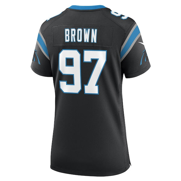 Bobby Brown Carolina Panthers Nike Women's Team Game Jersey -  Black