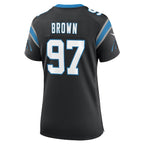 Bobby Brown Carolina Panthers Nike Women's Team Game Jersey -  Black