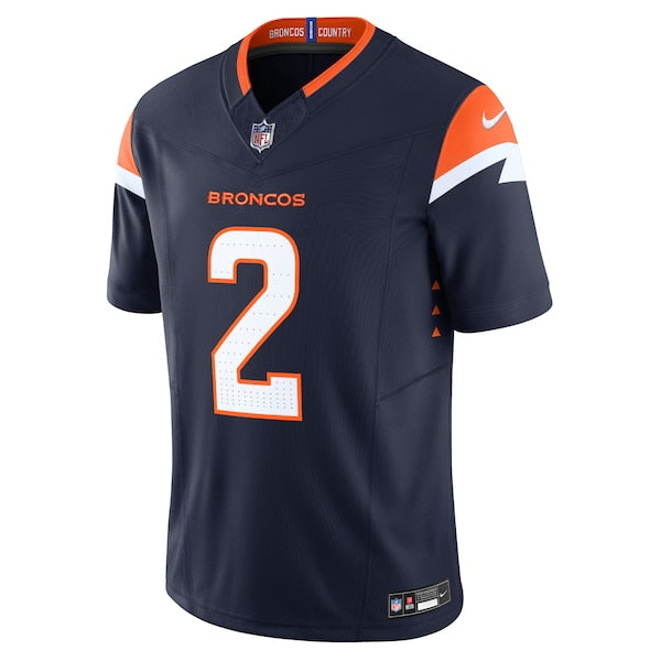 Patrick Surtain II Denver Broncos Nike Alternate Vapor F.U.S.E. Limited Jersey - Navy