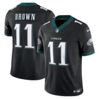 A.J. Brown Philadelphia Eagles Nike Alternate Vapor F.U.S.E. Limited Jersey - Black/Green/White