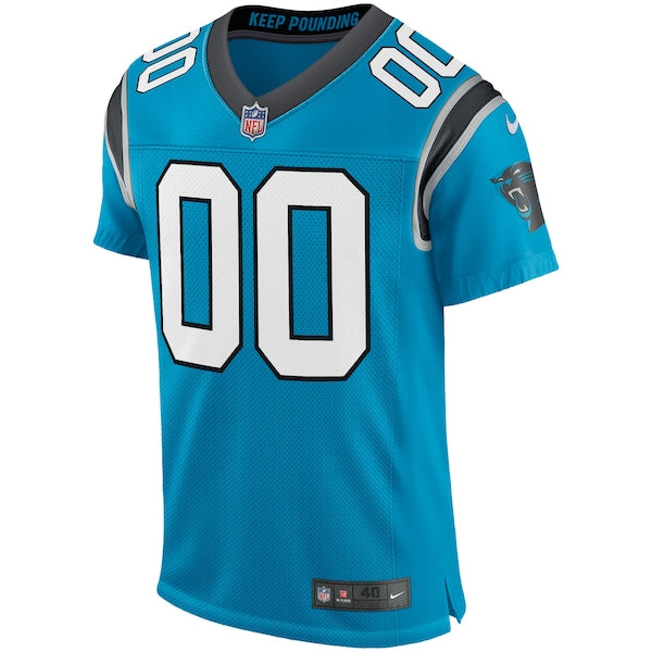 Carolina Panthers Nike Classic Elite Custom Jersey - Blue