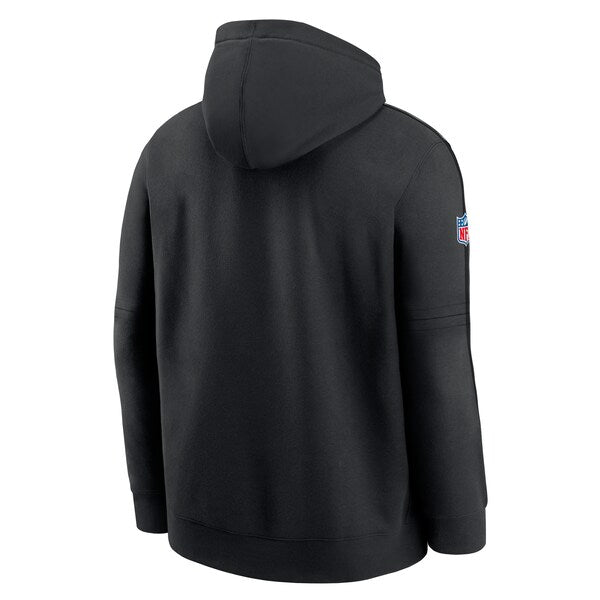 Atlanta Falcons Nike 2024 NFL Crucial Catch Club Pullover Hoodie - Black