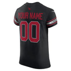 Arizona Cardinals Nike  Vapor F.U.S.E. Elite Custom Jersey - Black
