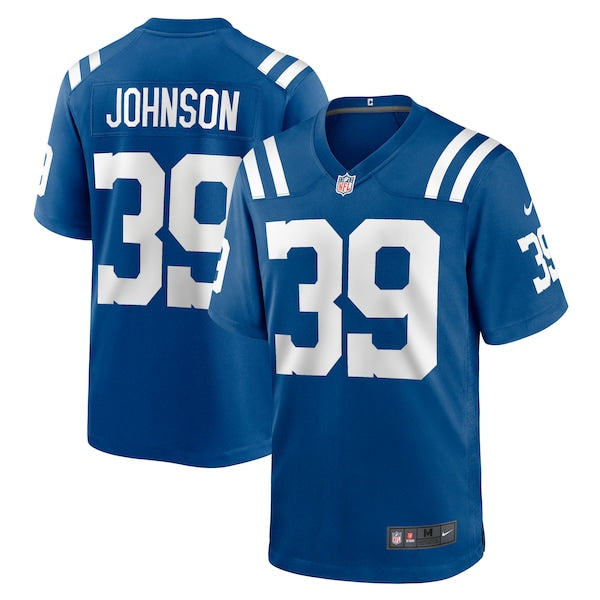 Alex Johnson Indianapolis Colts Nike Team Game Jersey -  Royal