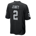 Ashton Jeanty Las Vegas Raiders Nike 2025 NFL Draft First Round Pick Game Jersey - Black