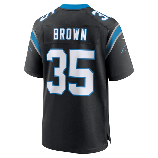 Anthony Brown Carolina Panthers Nike  Game Jersey -  Black