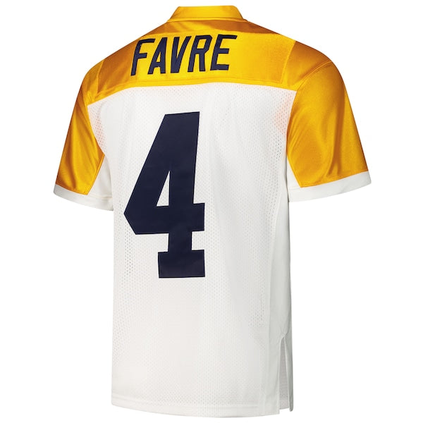 Brett Favre Green Bay Packers 1994  Authentic Throwback Retired Player Jersey - White