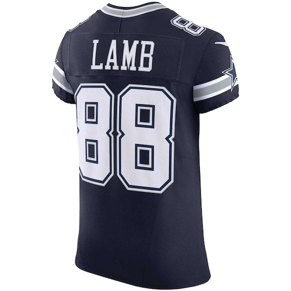 CeeDee Lamb Dallas Cowboys Nike Vapor F.U.S.E. Elite Jersey - Navy