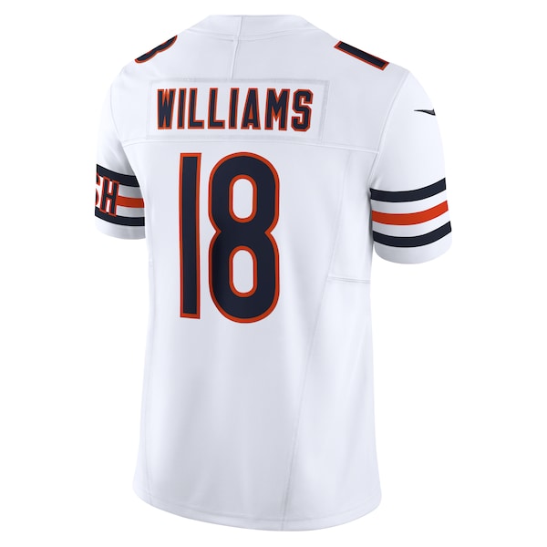 Caleb Williams Chicago Bears Nike Vapor F.U.S.E. Limited Jersey - White/Orange/Navy