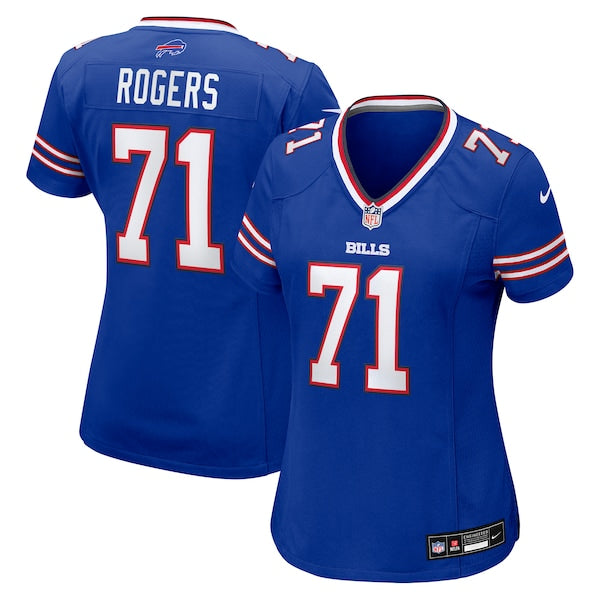Casey Rogers Buffalo Bills Nike Women's Team Game Jersey -  Royal