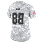 CeeDee Lamb Dallas Cowboys Nike Women's 2024 Salute to Service Limited Jersey - Arctic Camo