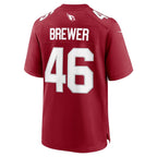 Aaron Brewer Arizona Cardinals Nike Team Game Jersey -  Cardinal