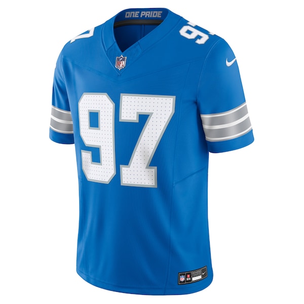 Aidan Hutchinson Detroit Lions Nike Vapor F.U.S.E. Limited Jersey - Blue