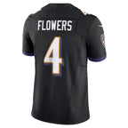 Zay Flowers Baltimore Ravens Nike Alternate Vapor F.U.S.E. Limited Jersey - Black