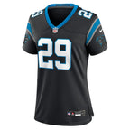 Akayleb Evans Carolina Panthers Nike Women's Team Game Jersey -  Black